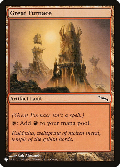 Great Furnace (MRD) (282/306) (LIST)