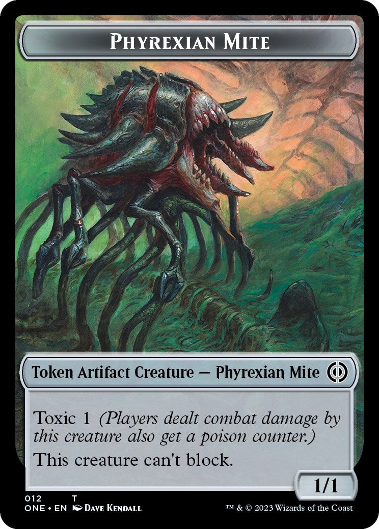 Image for Phyrexian Mite Token (012) (12) (ONE) - Magic: The Gathering