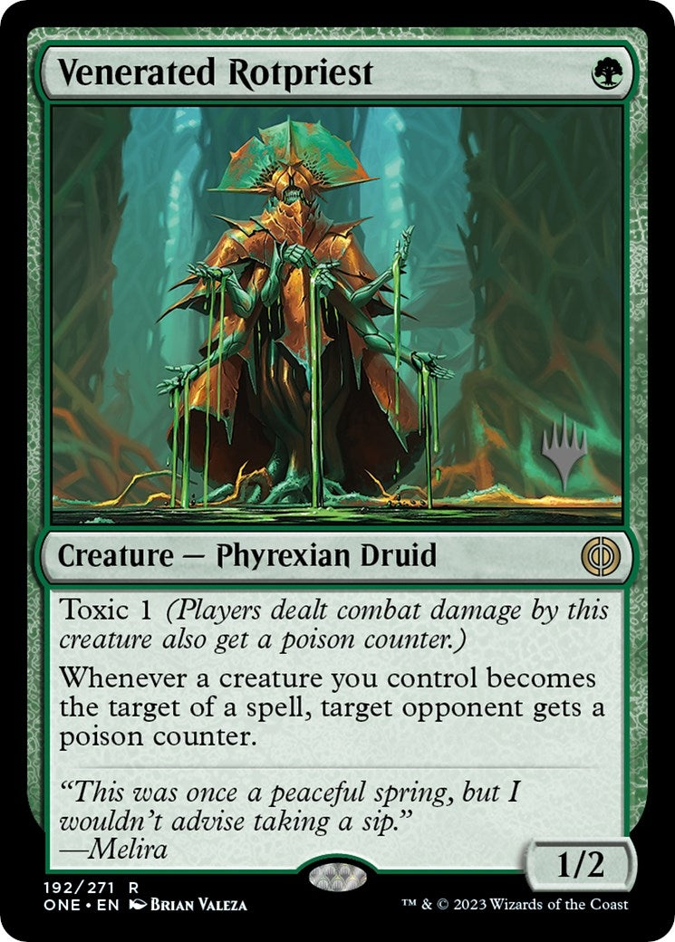 Image for Venerated Rotpriest (192) (PPONE) - Magic: The Gathering