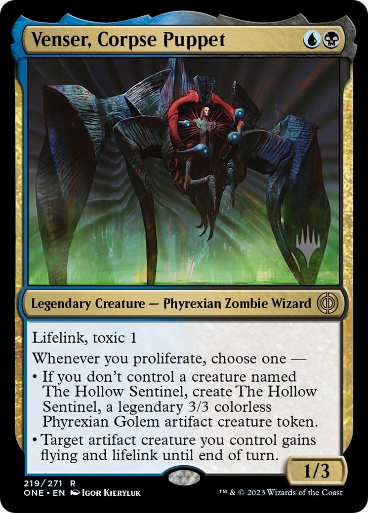 Image for Venser, Corpse Puppet (219) (PPONE) - Magic: The Gathering