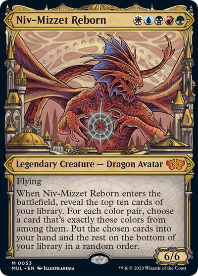 Niv-Mizzet Reborn (53) (MUL) Japanese
