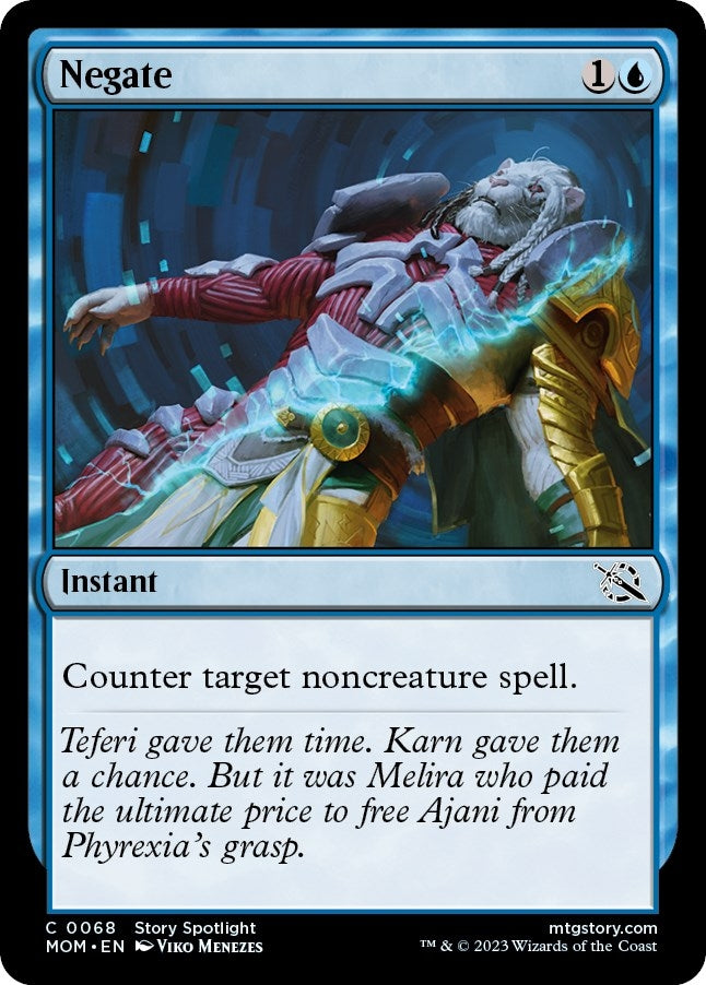 Image for Negate (68) (MOM) - Magic: The Gathering
