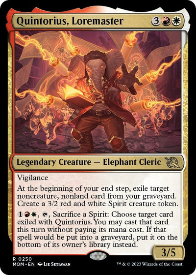 Quintorius, Loremaster (250) (MOM)