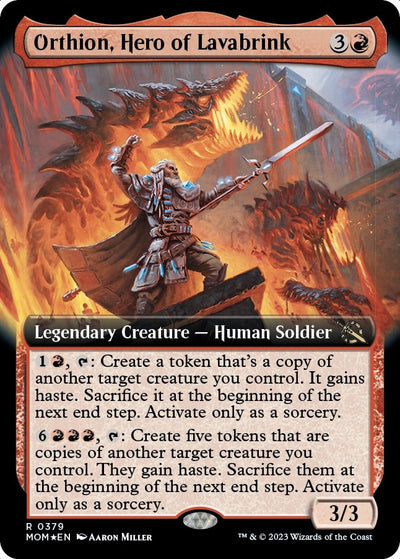Orthion, Hero of Lavabrink (Extended Art) (379) (MOM) Japanese