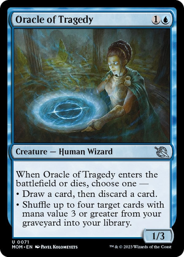 Image for Oracle of Tragedy (71) (MOM) - Magic: The Gathering