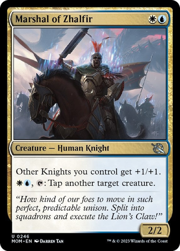 Image for Marshal of Zhalfir (246) (MOM) - Magic: The Gathering