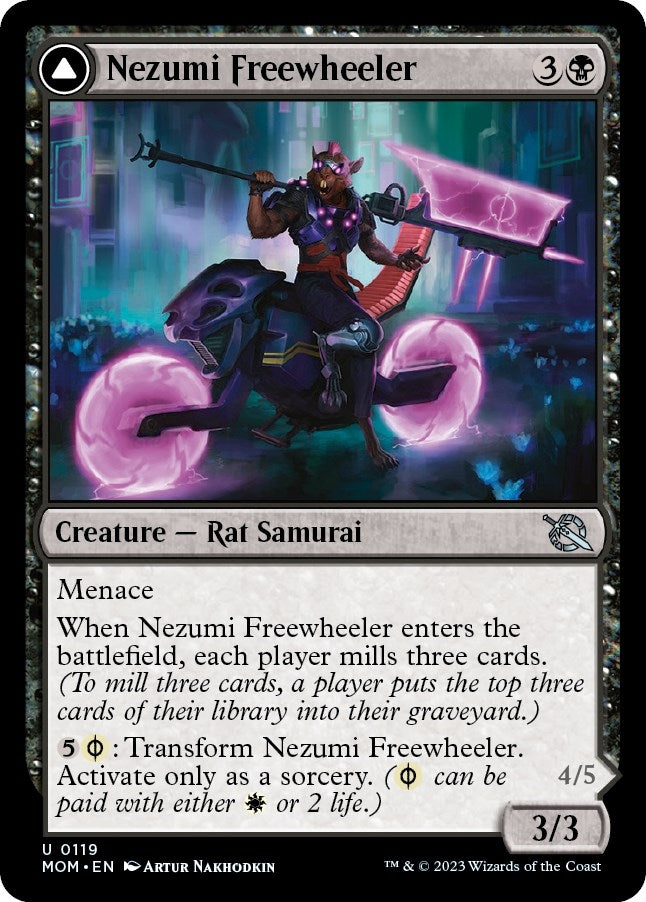 Image for Nezumi Freewheeler (119) (MOM) - Magic: The Gathering