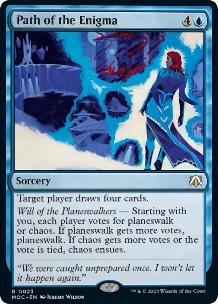 Image for Path of the Enigma (23) (MOC) - Magic: The Gathering