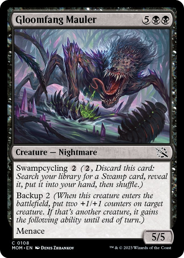 Image for Gloomfang Mauler (108) (MOM) - Magic: The Gathering
