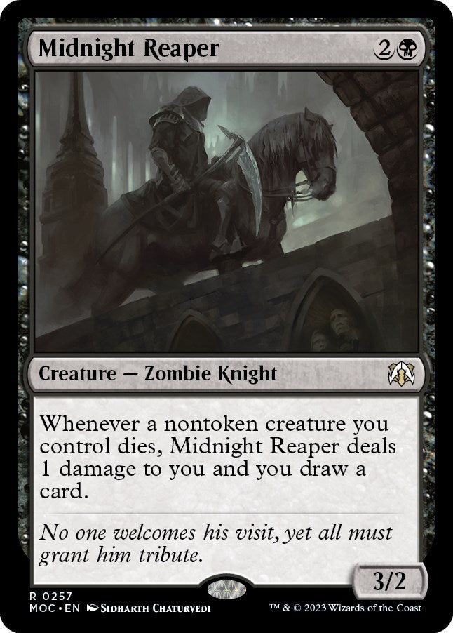 Image for Midnight Reaper (257) (MOC) - Magic: The Gathering