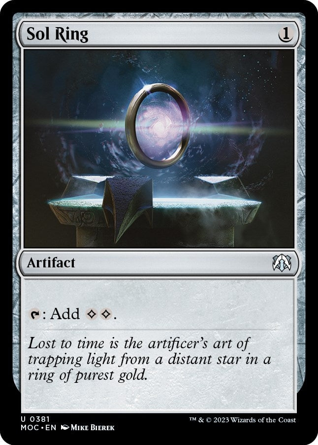 Image for Sol Ring (381) (MOC) - Magic: The Gathering