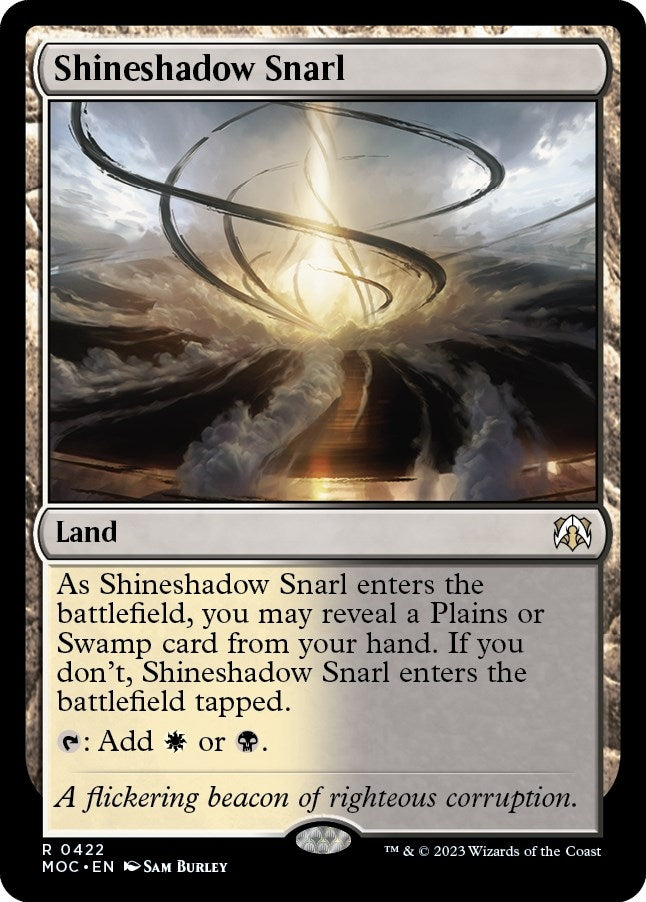 Image for Shineshadow Snarl (422) (MOC) - Magic: The Gathering