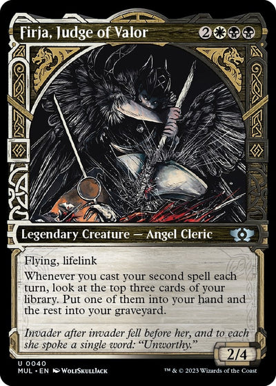 Firja, Judge of Valor (40) (MUL)
