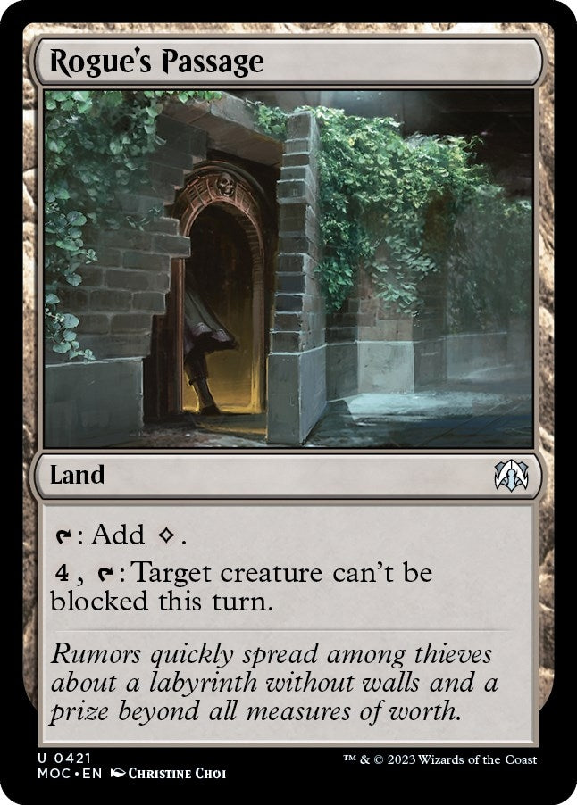 Image for Rogue's Passage (421) (MOC) - Magic: The Gathering