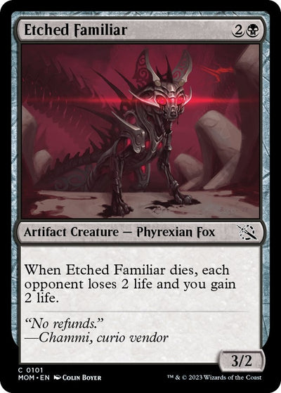 Etched Familiar (101) (MOM)