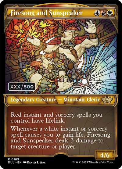 Firesong and Sunspeaker (Serial Numbered) (169) (MUL)