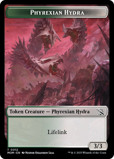 Phyrexian Hydra Token (0012) (12) (MOM)