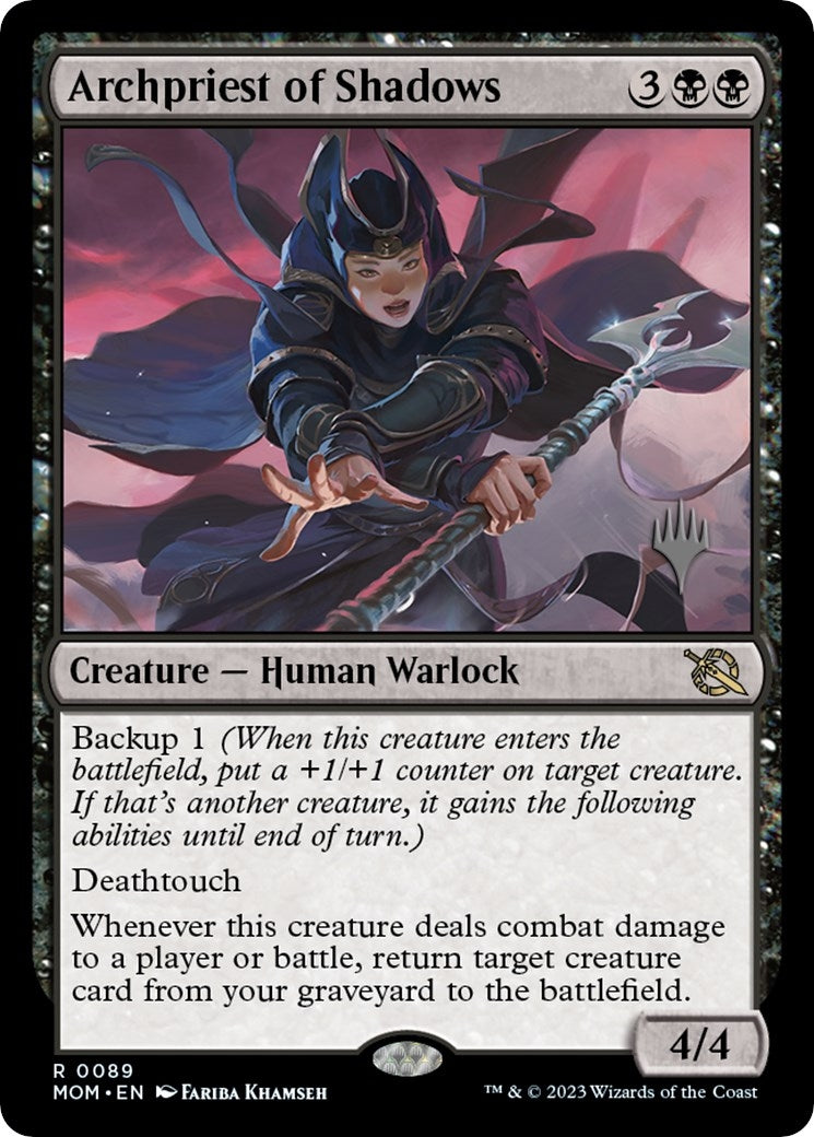 Image for Archpriest of Shadows (89) (PPMOM) - Magic: The Gathering