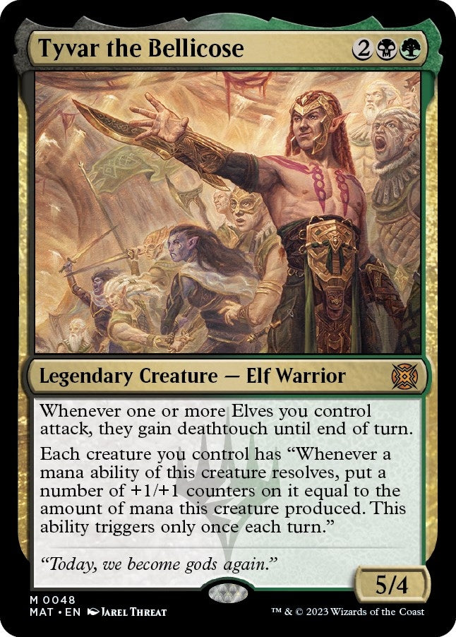 Image for Tyvar the Bellicose (48) (MAT) - Magic: The Gathering