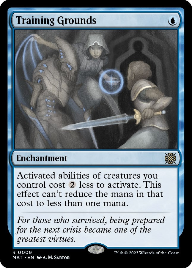 Image for Training Grounds (9) (MAT) - Magic: The Gathering