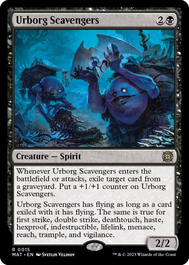 Image for Urborg Scavengers (15) (MAT) - Magic: The Gathering
