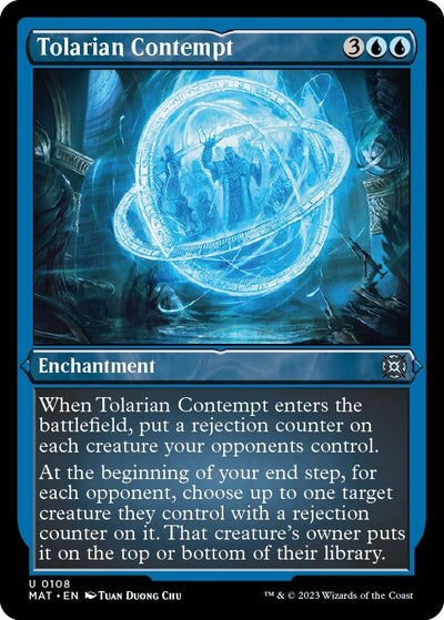 Tolarian Contempt (Foil Etched) (108) (MAT)
