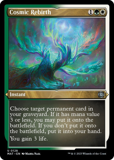 Cosmic Rebirth (Foil Etched) (128) (MAT)