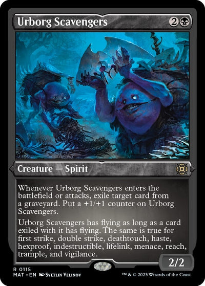 Urborg Scavengers (Foil Etched) (115) (MAT)