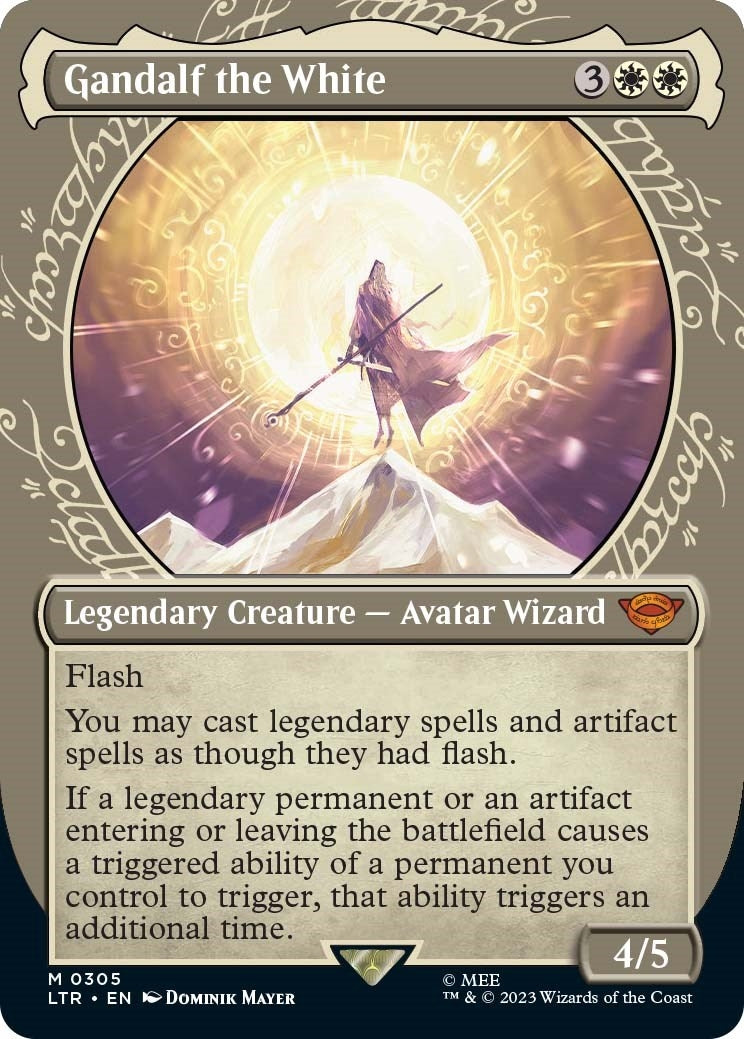 Image for Gandalf the White (Showcase) (305) (LTR) - Magic: The Gathering