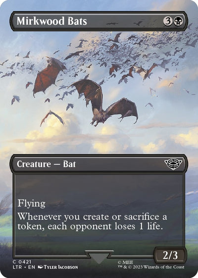 Mirkwood Bats (Borderless) (421) (LTR) Japanese