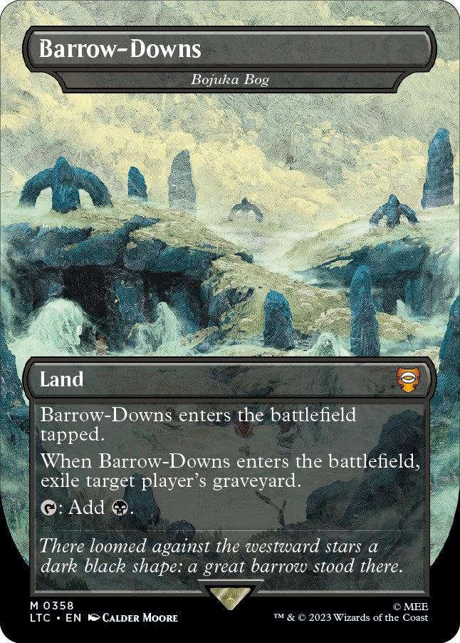 Image for Barrow-Downs - Bojuka Bog (Borderless) (358) (LTC) - Magic: The Gathering