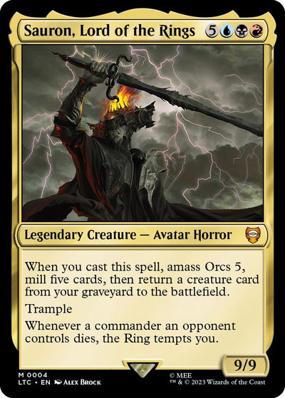 Sauron, Lord of the Rings (4) (LTC)