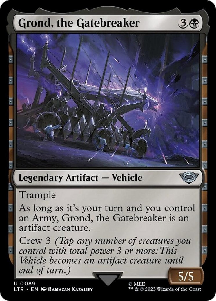 Grond, the Gatebreaker (89) (LTR) Japanese