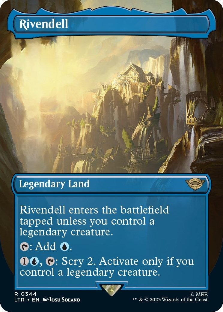 Image for Rivendell (Borderless) (344) (LTR) - Magic: The Gathering