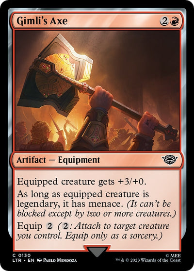 Gimli's Axe (130) (LTR) Japanese