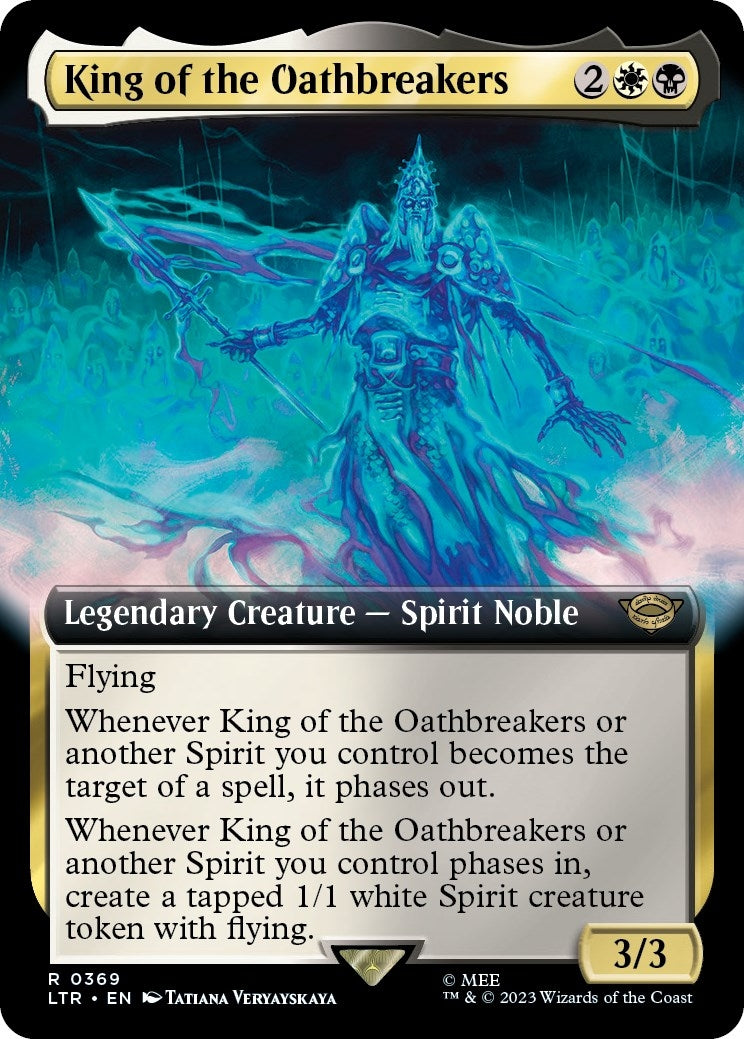 Image for King of the Oathbreakers (Extended Art) (369) (LTR) - Magic: The Gathering
