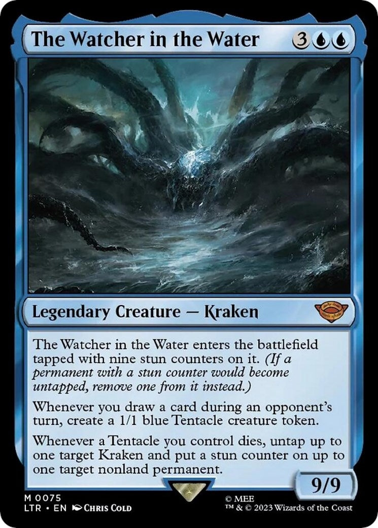 Image for The Watcher in the Water (75) (LTR) - Magic: The Gathering