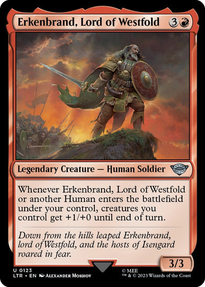 Erkenbrand, Lord of Westfold (123) (LTR) Japanese