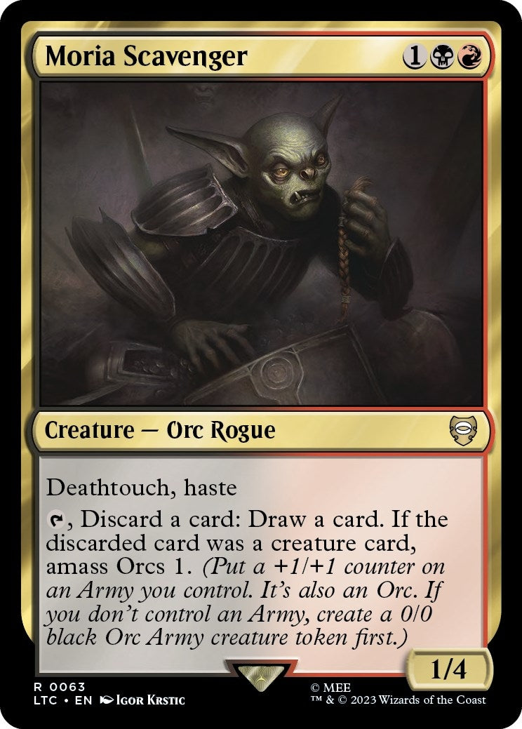 Image for Moria Scavenger (63) (LTC) - Magic: The Gathering