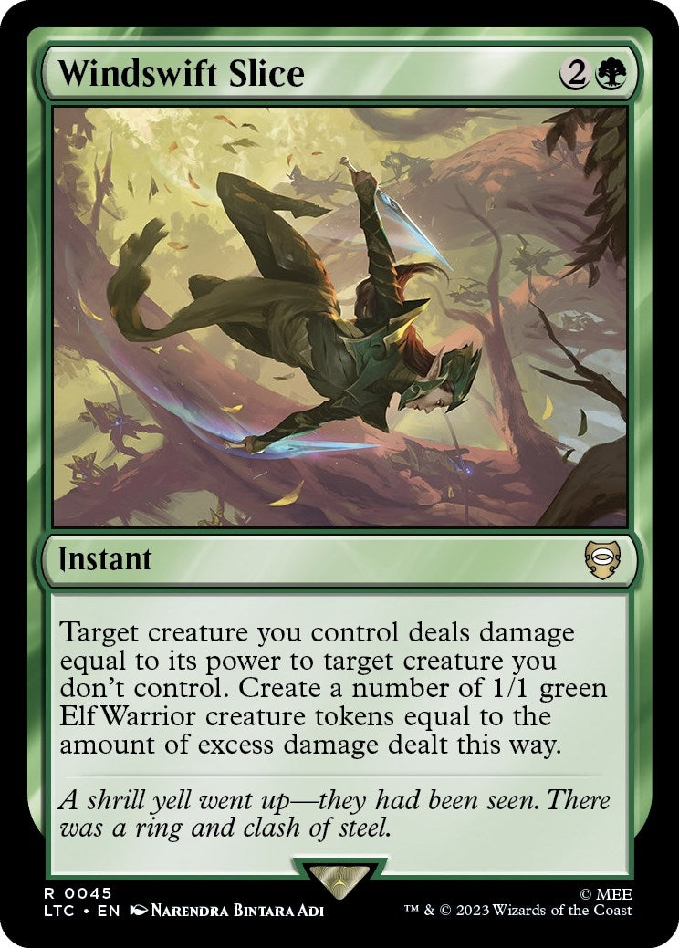 Image for Windswift Slice (45) (LTC) - Magic: The Gathering