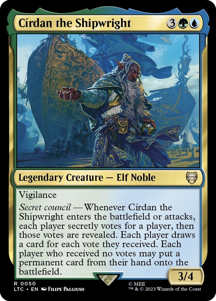 Image for Cirdan the Shipwright (50) (LTC) - Magic: The Gathering