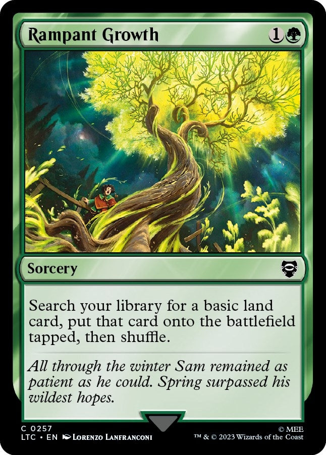 Image for Rampant Growth (257) (LTC) - Magic: The Gathering