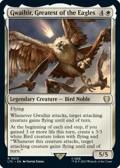 Image for Gwaihir, Greatest of the Eagles (15) (LTC) - Magic: The Gathering