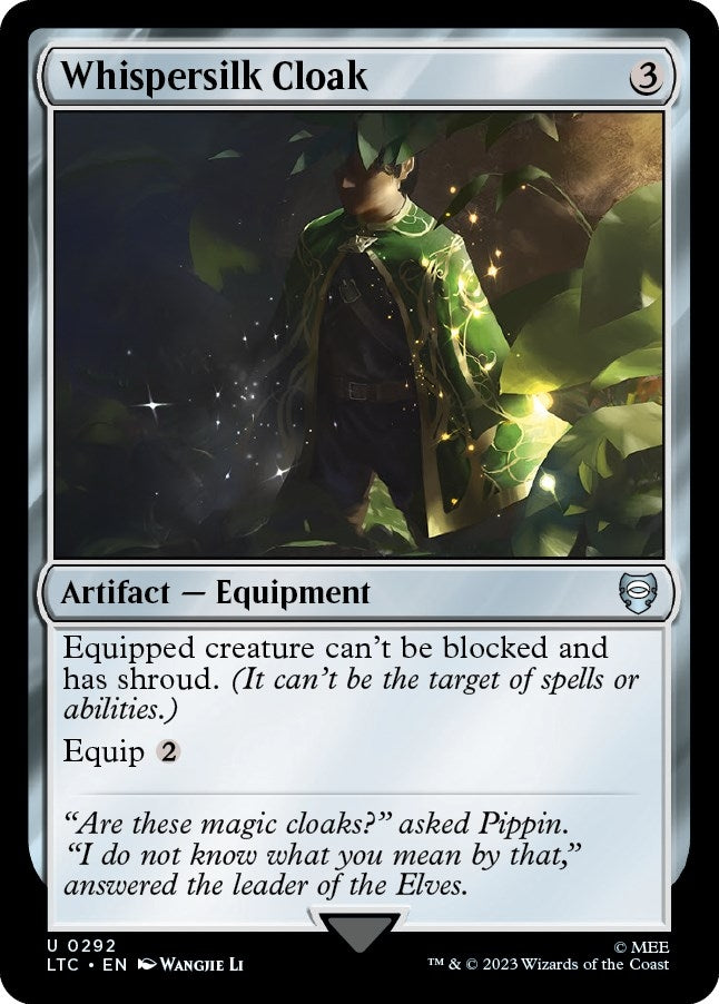 Image for Whispersilk Cloak (292) (LTC) - Magic: The Gathering