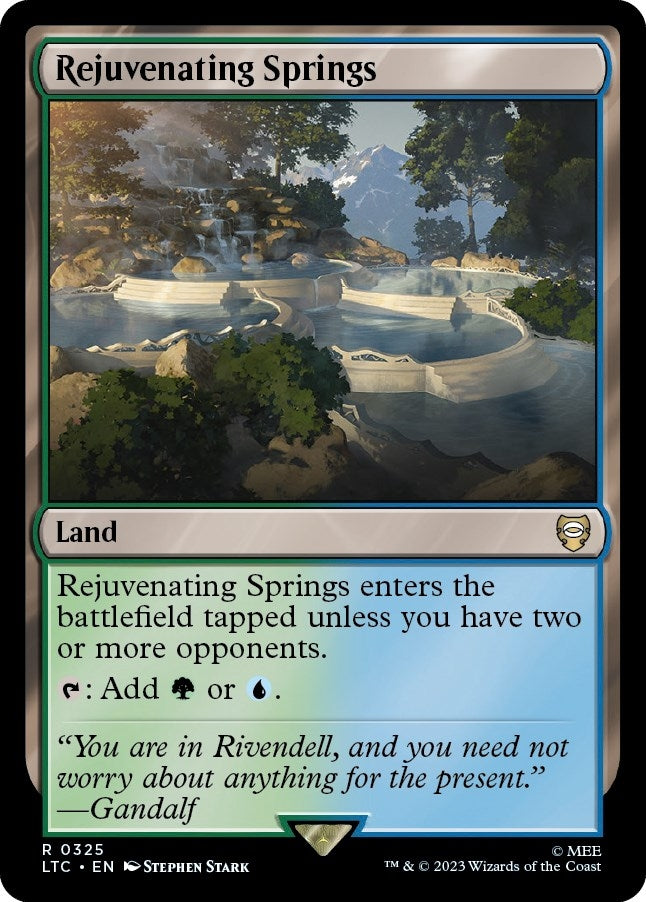 Image for Rejuvenating Springs (325) (LTC) - Magic: The Gathering