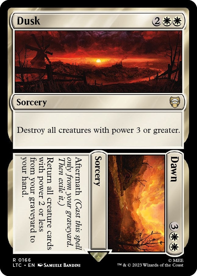Image for Dusk // Dawn (166) (LTC) - Magic: The Gathering