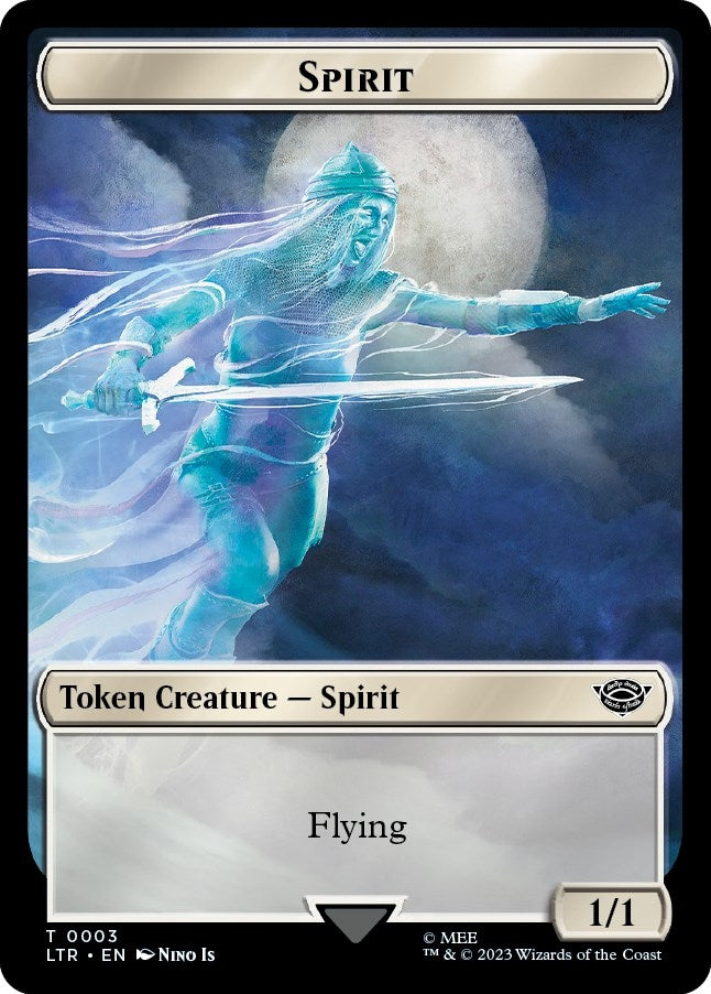 Image for Spirit // Food (0010) Double-Sided Token (3 // 10) (LTR) - Magic: The Gathering