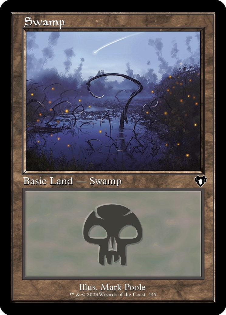 Swamp (445) (Retro Frame) (445) (CMM) Japanese