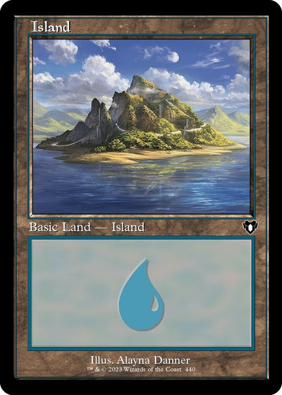 Island (440) (Retro Frame) (440) (CMM)