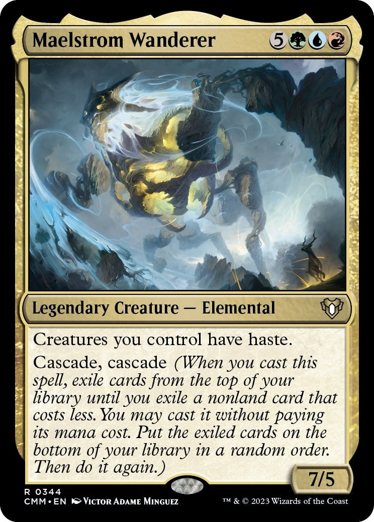 Image for Maelstrom Wanderer (344) (CMM) - Magic: The Gathering